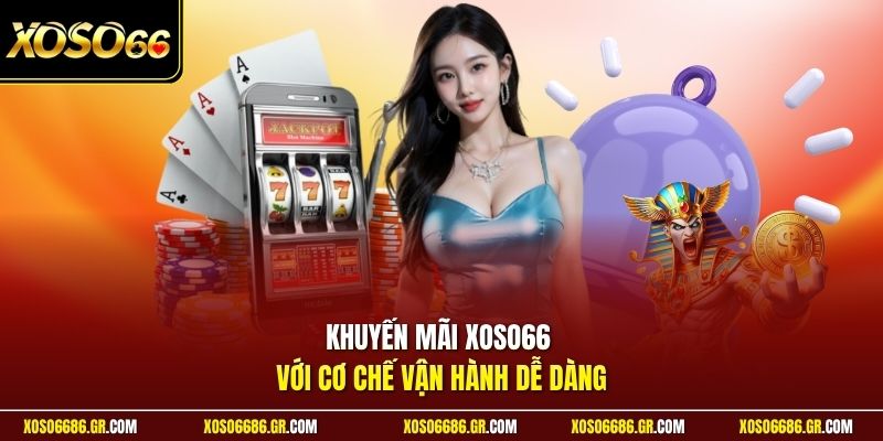 Khuyến mãi XOSO66 với cơ chế vận hành dễ dàng
