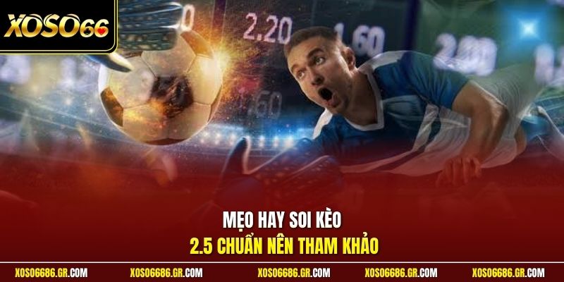 Mẹo hay soi kèo 2.5 chuẩn nên tham khảo